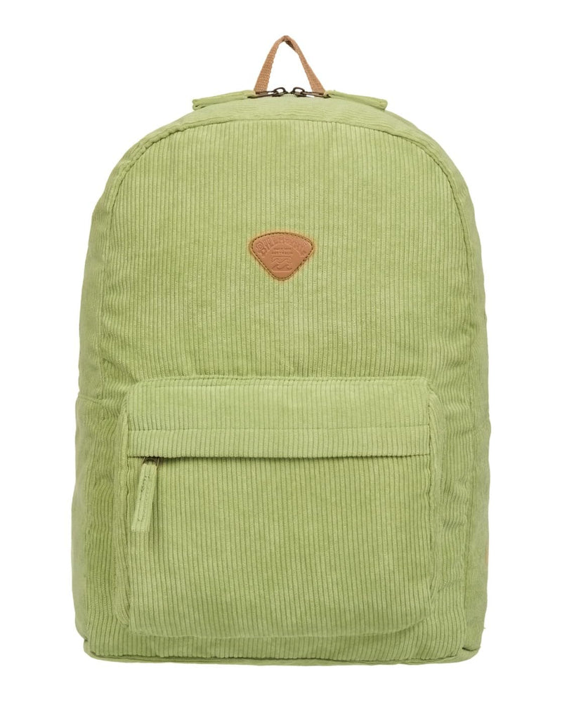 Billabong Schools Out Cord 20L Backpack for Women 24E653502, Avocado, One Size, Classic
