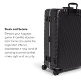 TUMI 19 Degree Frame Extended Trip 4 Wheel Packing Case - Lightweight Suitcase - Hard Shell Luggage - 30.0" X 20.5" X 11.0" - Black Texture