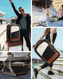 LOVEVOOK Travel Backpack for Women, 40L Carry On Backpack Flight Approved, Large Personal Item Bag Fits 17 inch Laptop, TSA Approved Luggage with 3 Packing Cubes,Waterproof Weekender Gym Daypack