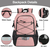 LARIPOP Basketball Bag,Basketball Backpack with Shoe Compartment and Ball Holder,Sport Bags for Soccer,Volleyball,Swim,Gym,Travel,School