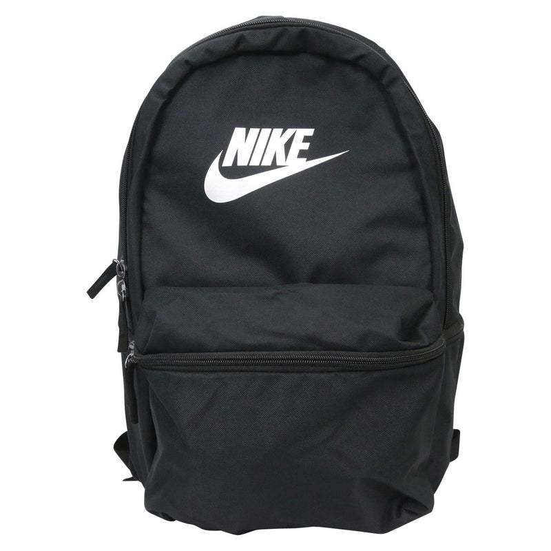 Nike Unisex Adult Heritage backpack Backpack - Black/Black/Silver, 1size