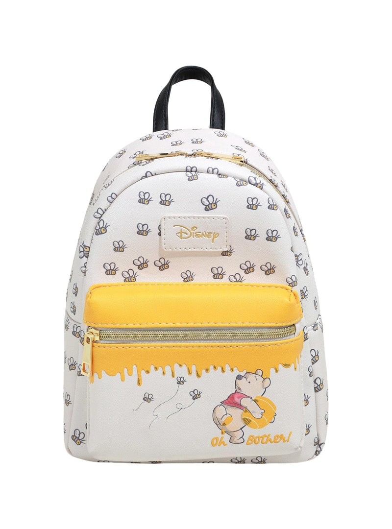 Hot Topic Exclusive: Loungefly Disney Winnie The Pooh Bees & Honey Mini Backpack - Adorable and Exclusive!