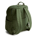 Vera Bradley Women's Performance Twill Large Bancroft Backpack, Bronze Green, One Size