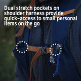 Kelty Glendale 65L – 105L Multi-day Backpacking Thru Hiking Pack, Adjustable Suspension, Customized Fit (Pageant Blue, 105L)