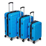 Amazon Basics 3-Piece Hardside Expandable Travel Luggage Set (21