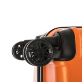 InUSA TREND Luggage with Spinner Wheels | Durable Lightweight Hardside Suitcase, Travel bag with Handle and Trolley, 28-Inch Large Checked luggage | Orange