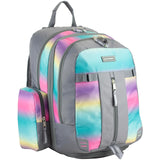 Eastsport Extra Large Backpack Expandable Oversized For Travel Hiking Work Camping Sports Outdoors With Drawstring Bag 18x13.5x9.5 Mochila De Viaje Ombre
