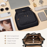 LOVEVOOK Mini Backpack for Women,Small Backpack Purse for Travel Work Cute Backpack Daypack With Anti-theft Pocket Mini Bag for Daily College Shopping