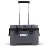 Igloo Trailmate 52Qt Wheeled Cooler, Insulated Hard Shell Ice Chest, Carbonite