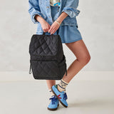 Vera Bradley Women's Featherweight Cooler Backpack, Moonless Night, One Size