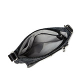 Baggallini Uptown Bagg - 9.5" x8.25“ RFID Crossbody Purse, Lightweight Water-Repellent Nylon Travel Bag for Women