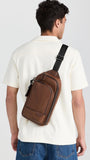 Tumi Mens Gregory Sling Cognac One Size