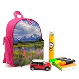 Grand Teton National Park Backpack for Men Women, Lightweight Classic Bookbag Simple Daypack for Travel