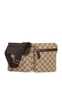 Gucci Women's Pre-Loved Belt Bag, Gg Canvas, Brown, One Size