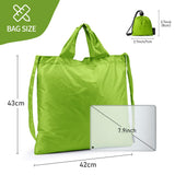 KALIDI Compact Tote Shopping bag Lightweight Foldable Tiny Reusable Grocery Shoulder Bag Crossbody