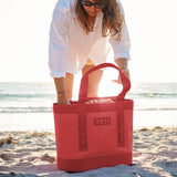 YETI Camino 35 Carryall with Internal Dividers, All-Purpose Utility, Boat and Beach Tote Bag, Durable, Waterproof, Rescue Red