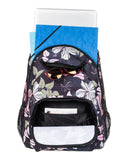 Roxy Shadow Swell Printed 24L - Medium Backpack for Women, Anthacite Sunny Floral Swim, standard size, Casual