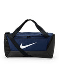 Nike Unisex Brasilia Training Duffel Bag (Small, 41L), Midnight Navy/Black/White, MISC