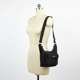 Criss Cross - Lightweight 10"x11" Womens Crossbody Nylon Travel Bag, Everyday Bag