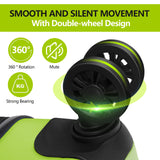 AnyZip Luggage PC ABS Hardside Lightweight Suitcase with 4 Universal Wheels TSA Lock Carry-On 20 Inch Apple Green