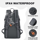 MIYCOO Backpack - Ultra Lightweight Packable Backpack for Travel Camping, Hiking Back Pack Waterproof Foldable Daypack for Men Women Grey