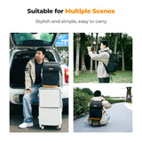 K&F Concept 22L Camera Case for Photographers Large Capacity Camera Bags with Raincover, 15.6 Inch Laptop Compartment for Camera Drone Bags