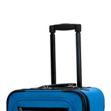 Rockland Pasadena Softside Spinner Wheel Luggage, Blue, Carry-On 20-Inch