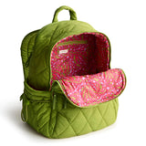 Vera Bradley Women's Featherweight Bancroft Backpack, Spinach Green, One Size