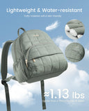 LOVEVOOK Small Backpack Purse for Women, Mini Puffer Backpack with Anti-theft Pocket, Lightweight Quilted Casual Daypack for Daily Work & Travel