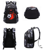 Asge Backpack for School Boys Backpacks for Kids Camo Bookbag for Middle School Bags Waterproof Travel Back Pack