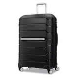 Samsonite Freeform Large Checked Luggage with Dual 360° Spinner Wheels - TSA Lock, Airline-Approved - Lightweight Durable Polypropylene Expandable Hardshell - Black