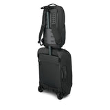 Osprey Ozone Slim Pack - Lightweight Laptop Backpack with AirScape Suspension, Water Bottle Pockets & Slim Travel Design - Fits Most 16" Laptops - Personal Item or Carry-On Compatible, Black