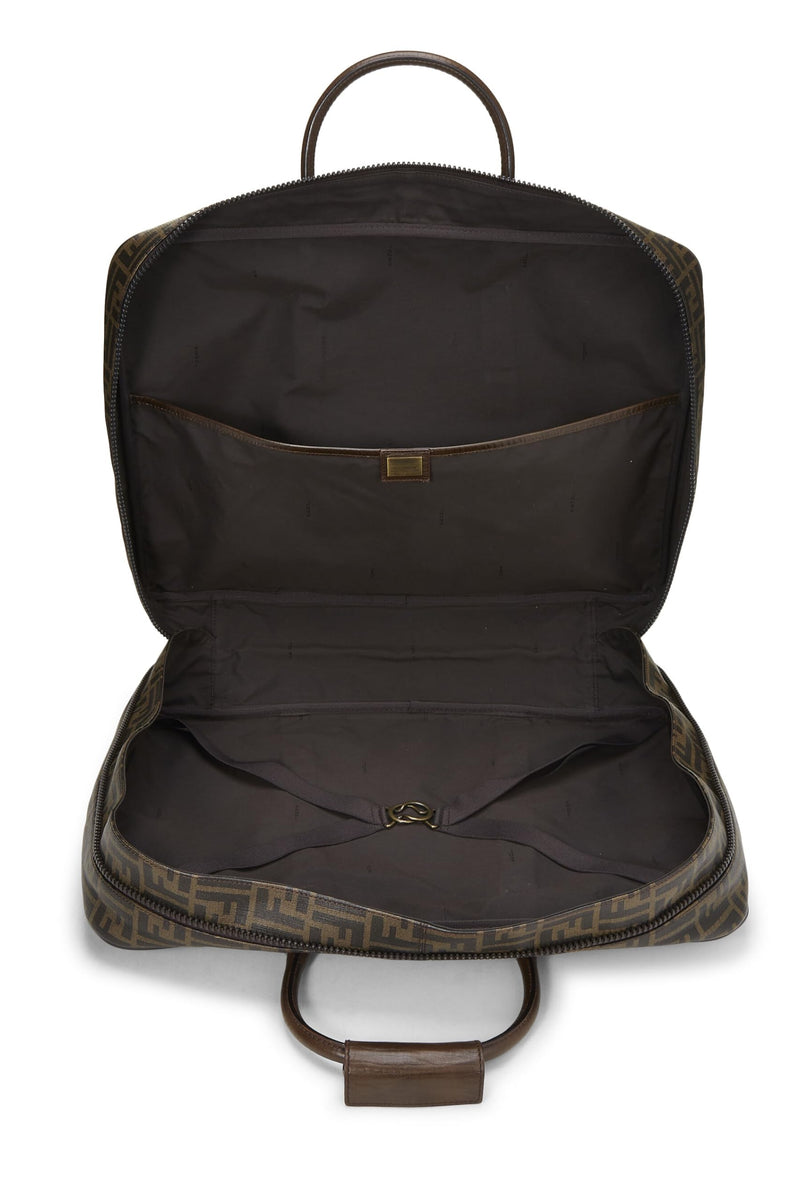 Fendi, Pre-Loved Coated Canvas Zucca Weekender Large, Brown