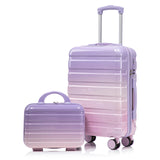 Clyrava 20 Inch Carry on Luggage Set with 14