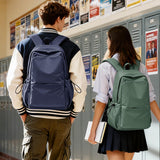 coofay Backpacks For School Bag School Backpack For College Backpacks Bookbag For Women Waterproof Gym Backpack For Men Book Bags Small Simple Backpack Purplish Blue
