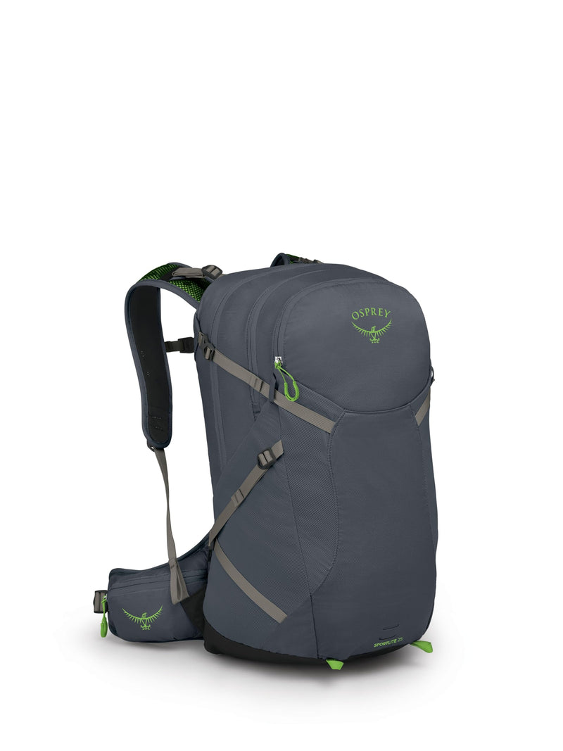 Osprey Sportlite 25L Lightweight Hiking Backpack for Men and Women, Tungsten/Grey Wolf,S/M