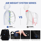 OIWAS Laptop Backpack for Men, 16 Inch Travel Laptop Backpack with Magnetic Buckle, Weight Reduction Business Backpack for Men, Water Resistant Large Back pack