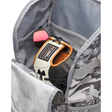 Under Armour Unisex Utility Baseball Backpack Print, (038) Steel / / Metallic Gold, One Size Fits All