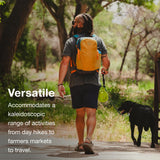 Osprey Daylite Commuter Backpack, Magma Brown/Tungsten