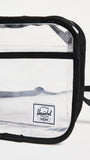 Herschel Supply Co. Unisex Classic Crossbody Bag, Clear/Black, 2.2L, Standard