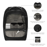 Victorinox Altmont Professional Compact Laptop Backpack - Tablet & Laptop Bag for Travel Accessories - Computer Backpack Includes Sleek Organizer - 16 Liters, Black