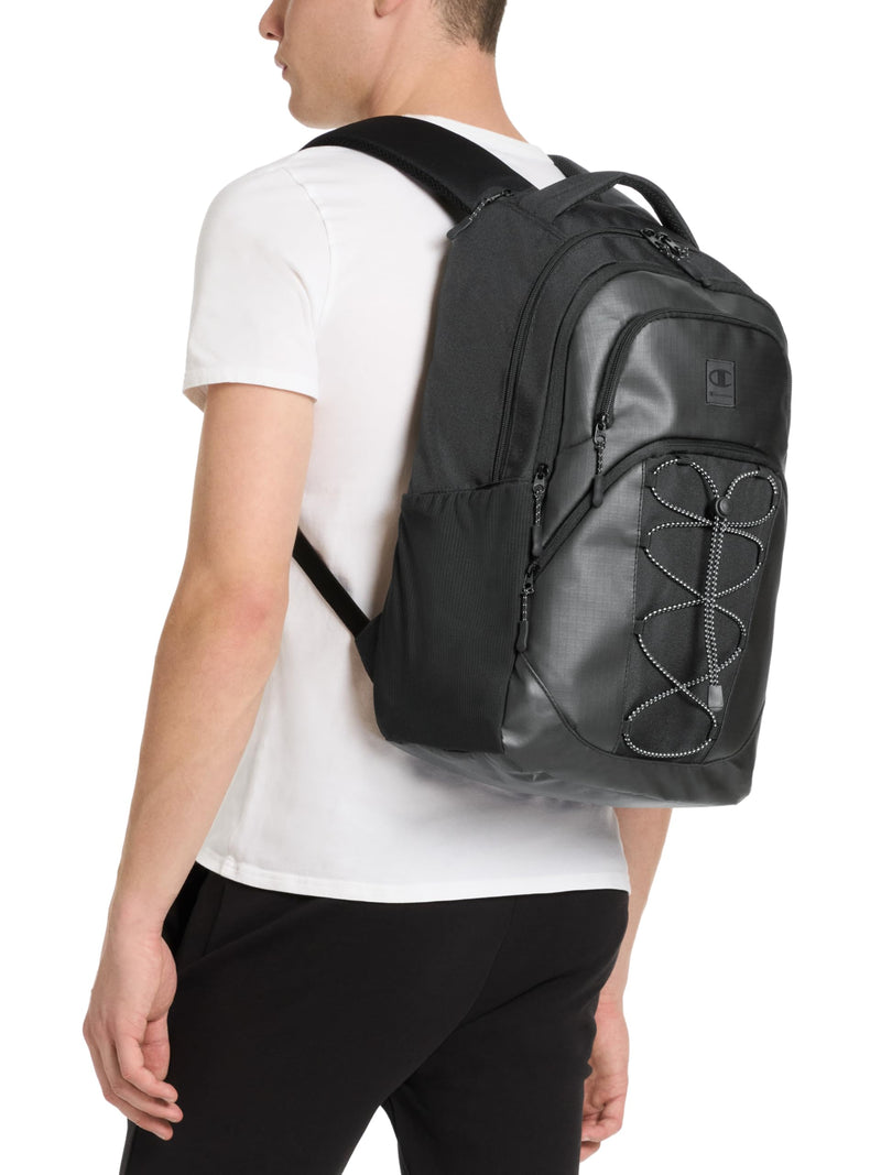 Champion Summit Backpack with Padded Straps, Sternum Strap, Waist Strap, Laptop Compartment for Travel, Outdoor, Commute, Autumn Beige, One Size