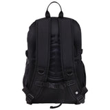 Concept One Element Backpack, Vertical Logo Skate Pack, Multi-Compartment Storage, Reflective Bungee Cord, Black