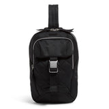Vera Bradley Women's Performance Twill Utility Sling Backpack, Black, One Size | Backpacks4Less