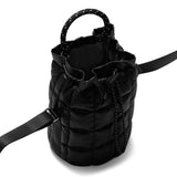 Nike Sportswear Puffle Tiny Tote, Black/Iron Grey/Black
