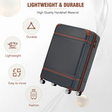 Luggage Sets 2 Piece Luggage, ABS Hardside Suit case Spinner Wheels Lightweight Lock