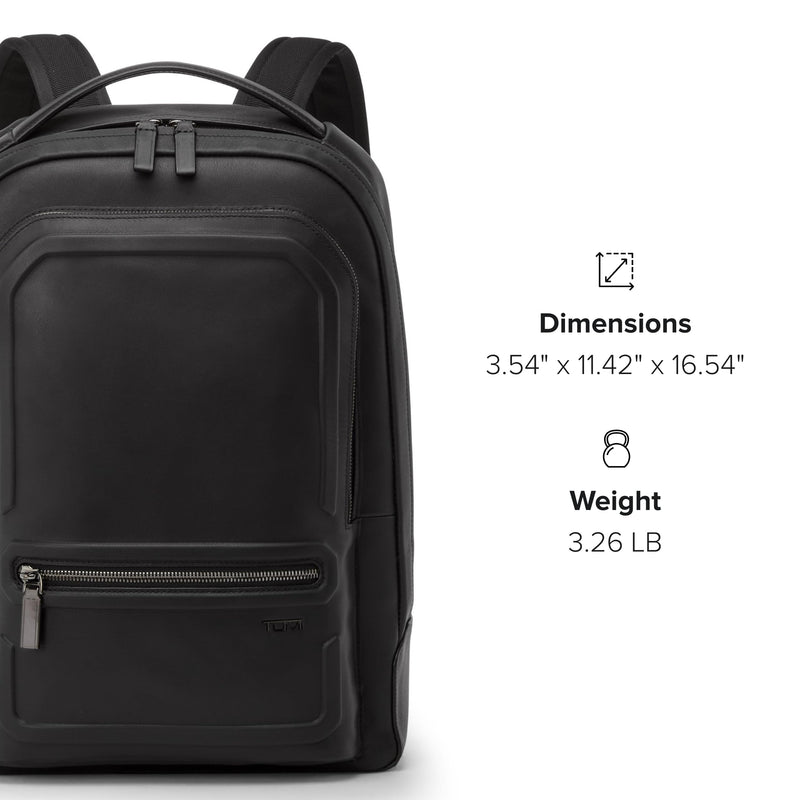 Tumi Mens Bradner Backpack Black/Bombe One Size