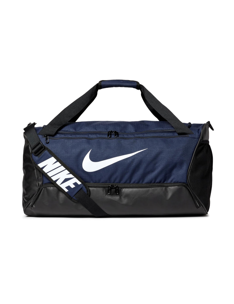 Nike Unisex Brasilia 9.5 Training Duffel Bag (Medium, 60L), Midnight Navy/Black/White, MISC