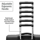 Samsonite UpLIFT Lightweight Large Checked Softside Luggage with Spinner Wheels - Expandable - Airline-Approved, Polyester Soft Suitcase for Ultra Light Travel - Black