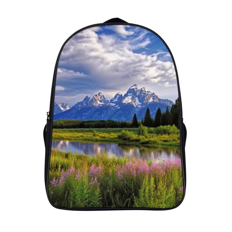 STVNKML Grand Teton National Park Backpack, Laptop Backpack for Men, 16 Inch Travel Hiking Daypack, Casual Backpacks